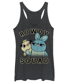Women’s Toy Story Ducky & Bunny Squad Racerback Tank Top