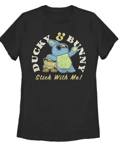 Women’s Toy Story Ducky & Bunny Stick With It Motto T-Shirt