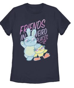 Women’s Toy Story Ducky & Bunny Weird Places T-Shirt