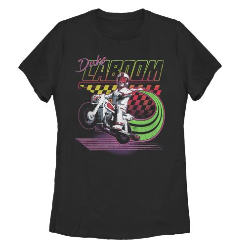 Women’s Toy Story Duke Caboom Neon Race T-Shirt