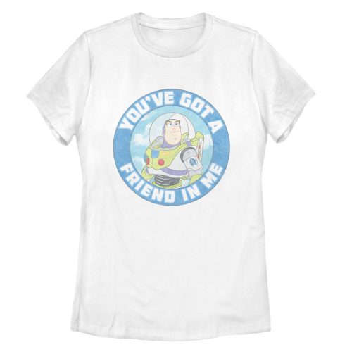 Women’s Toy Story Friend in Me Buzz Circle T-Shirt