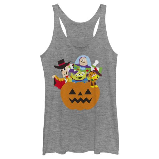 Women’s Toy Story Halloween Toy Treats Racerback Tank Top