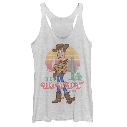 Women’s Toy Story Hey Woody Racerback Tank Top