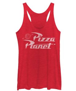 Women’s Toy Story Pizza Planet Logo Racerback Tank Top