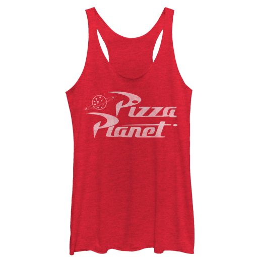 Women’s Toy Story Pizza Planet Logo Racerback Tank Top