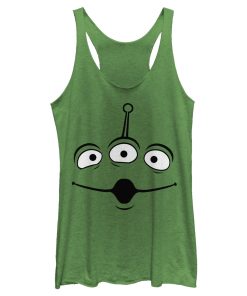 Women’s Toy Story Squeeze Alien Costume Tee Racerback Tank Top