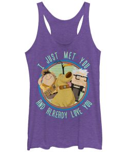 Women’s Up Dug Already Love You Racerback Tank Top