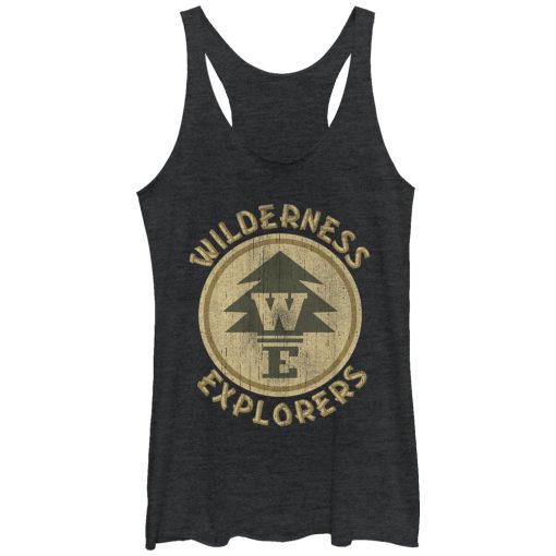 Women’s Up Wilderness Explorer Badge Racerback Tank Top