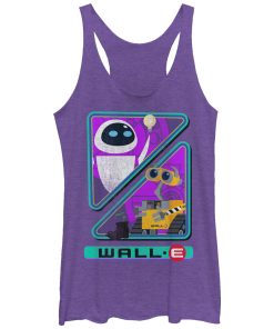 Women’s Wall-E EVE Robot Triangle Racerback Tank Top