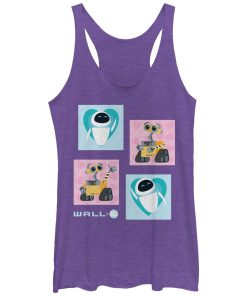 Women’s Wall-E Robot EVE Heart Racerback Tank Top