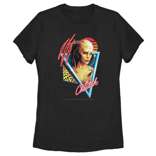 Women’s Wonder Woman 1984 Cheetah Retro Triangle T-Shirt