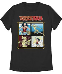 Women’s Wonder Woman 1984 Comic Panels T-Shirt
