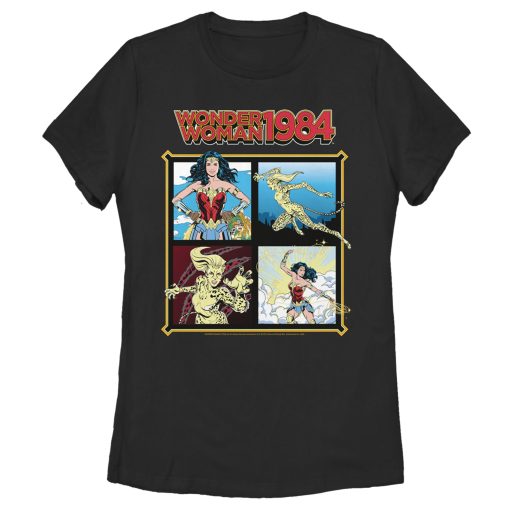 Women’s Wonder Woman 1984 Comic Panels T-Shirt