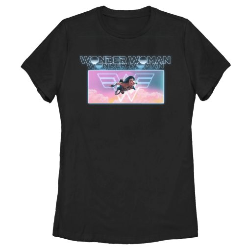 Women’s Wonder Woman 1984 Fly in the Clouds T-Shirt