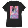 Women’s Wonder Woman 1984 Pastel Glitch T-Shirt
