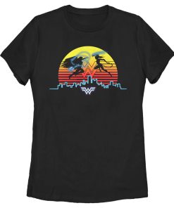 Women’s Wonder Woman 1984 Skyline Battle T-Shirt