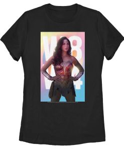 Women’s Wonder Woman 1984 Superhero Pose T-Shirt