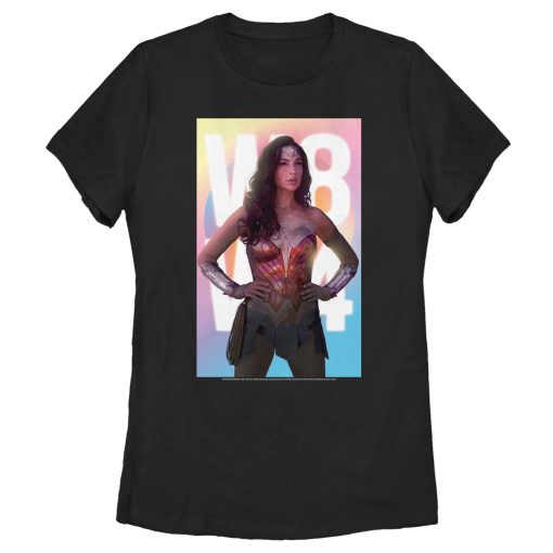 Women’s Wonder Woman 1984 Superhero Pose T-Shirt