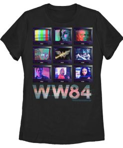 Women’s Wonder Woman 1984 TV Stack T-Shirt