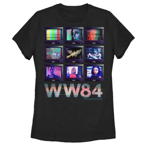 Women’s Wonder Woman 1984 TV Stack T-Shirt