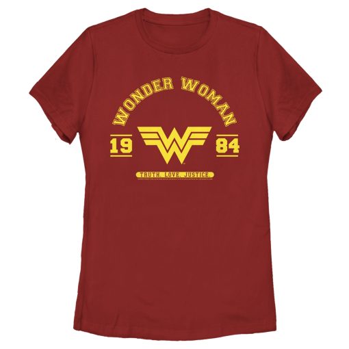 Women’s Wonder Woman 1984 WW Collegiate T-Shirt