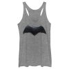 Women’s Zack Snyder Justice League Batman Logo Racerback Tank Top