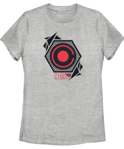 Women’s Zack Snyder Justice League Cyborg Comic Logo T-Shirt