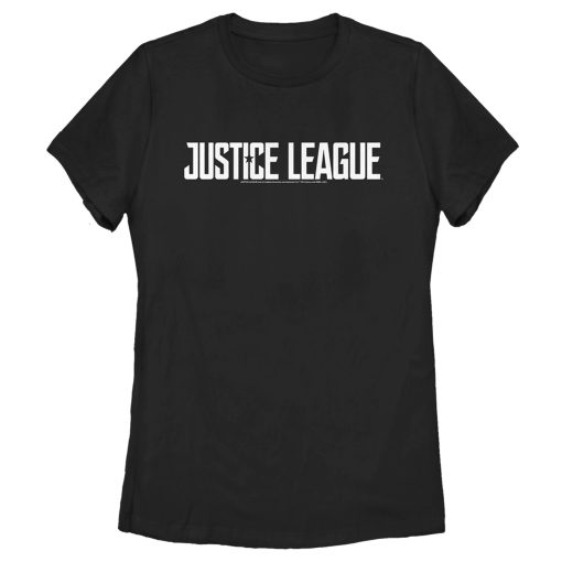 Women’s Zack Snyder Justice League Solid Logo T-Shirt