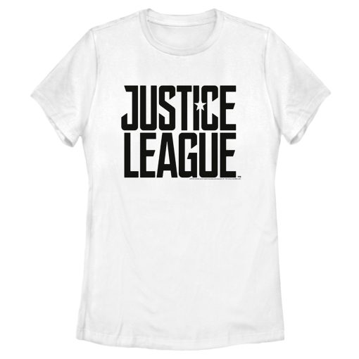 Women’s Zack Snyder Justice League Stacked Large Logo T-Shirt