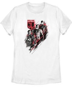 Women’s Zack Snyder Justice League Triple Threat Team T-Shirt
