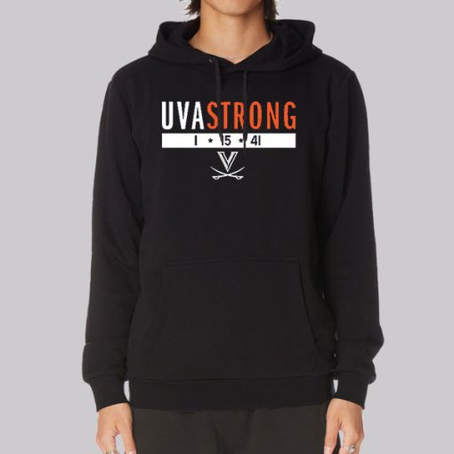 1 15 41 Uva Strong Hoodie