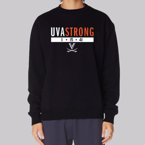 1 15 41 Uva Strong Hoodie