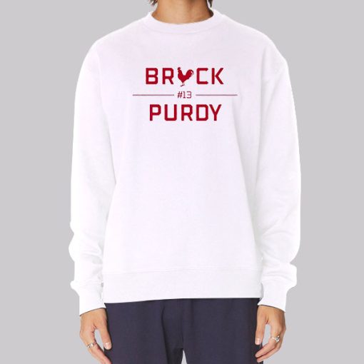 13 San Francisco 49ers Brock Purdy Hoodie