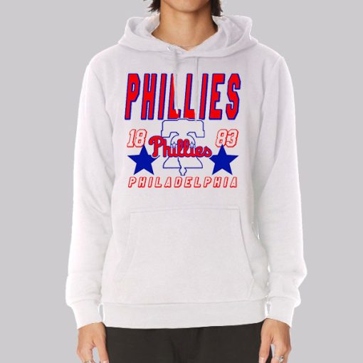 1883 Vintage Philadelphia Phillies Hoodie