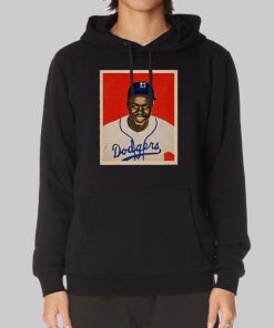 1949 Bowman Jackie Robinson Hoodie 1949 Bowman Jackie Robinson Hoodie