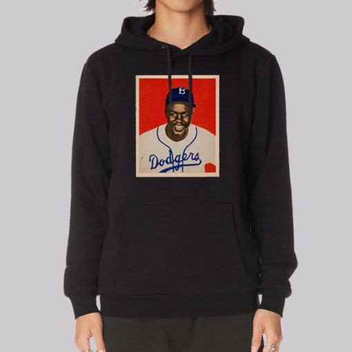 1949 Bowman Jackie Robinson Hoodie