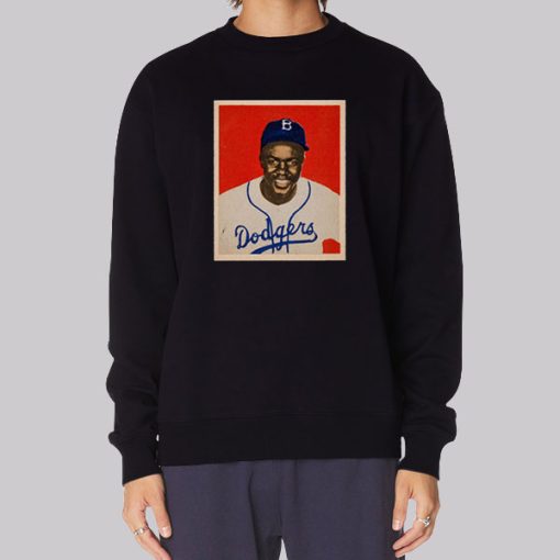 1949 Bowman Jackie Robinson Hoodie