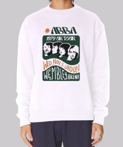 1979 UK Tour Graphic Abba Hoodie 1 1979 UK Tour Graphic Abba Hoodie 2