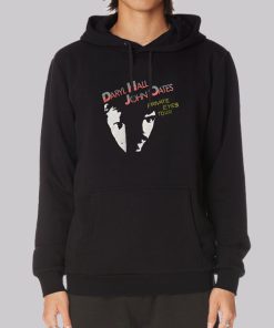 1981 Hall and Oates Metal Hoodie 1981 Hall and Oates Metal Hoodie
