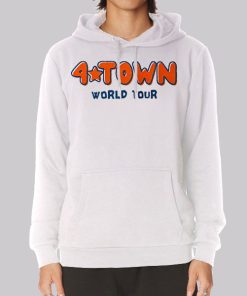 4town Merch World Tour Hoodie 4town Merch World Tour Hoodie