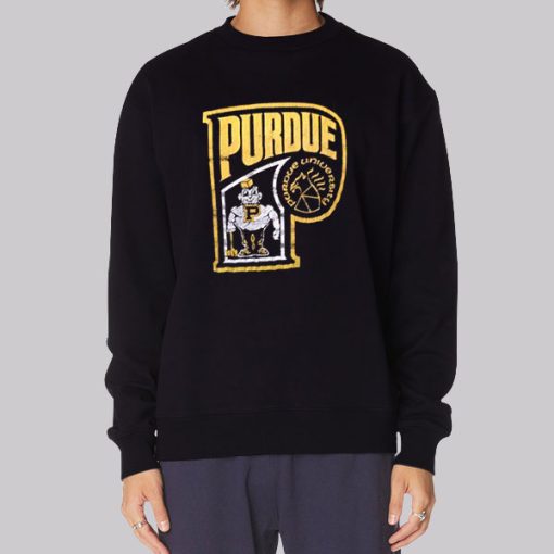 80s University Vintage Purdue Hoodie