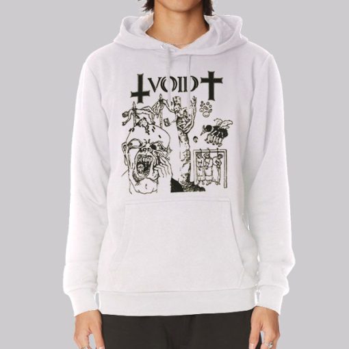 80’s Vintage Punk Void Hardcore Hoodie