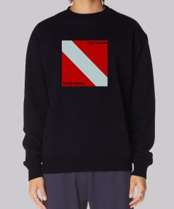 80s Vintage Van Halen Diver down Hoodie