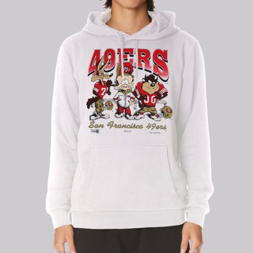 90s Looney Vintage 49ers Hoodie