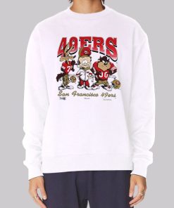 90s Looney Vintage 49ers Hoodie