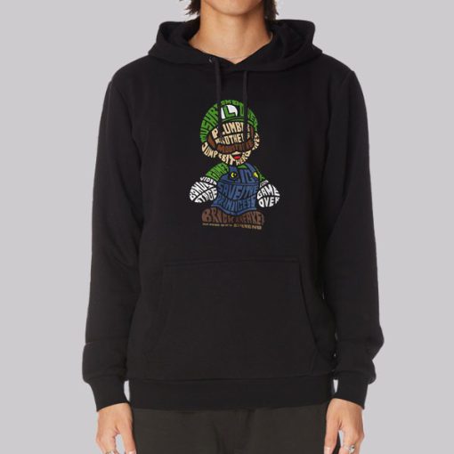 90s Super Mario Luigi Hoodie