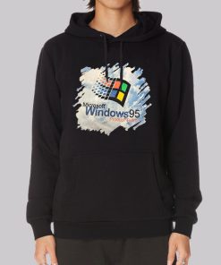 90s Vintage Retro Windows 95 Hoodie 90s Vintage Retro Windows 95 Hoodie