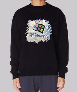 90s Vintage Retro Windows 95 Hoodie