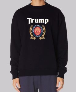 A Fine President Trump Miller Lite Hoodie