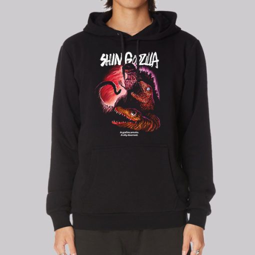 A God Incarnate Ladies Shin Godzilla Hoodie